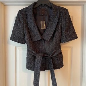 The Limited /Women's/ NWT/ Short Sleeve Blazer With Belt /Size Large